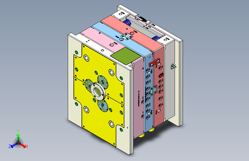 收银机显示器后盖模具--1523922--45