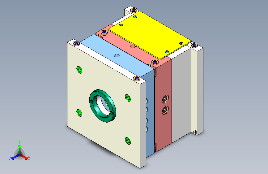 清洗机按键1 模具--1395938-30
