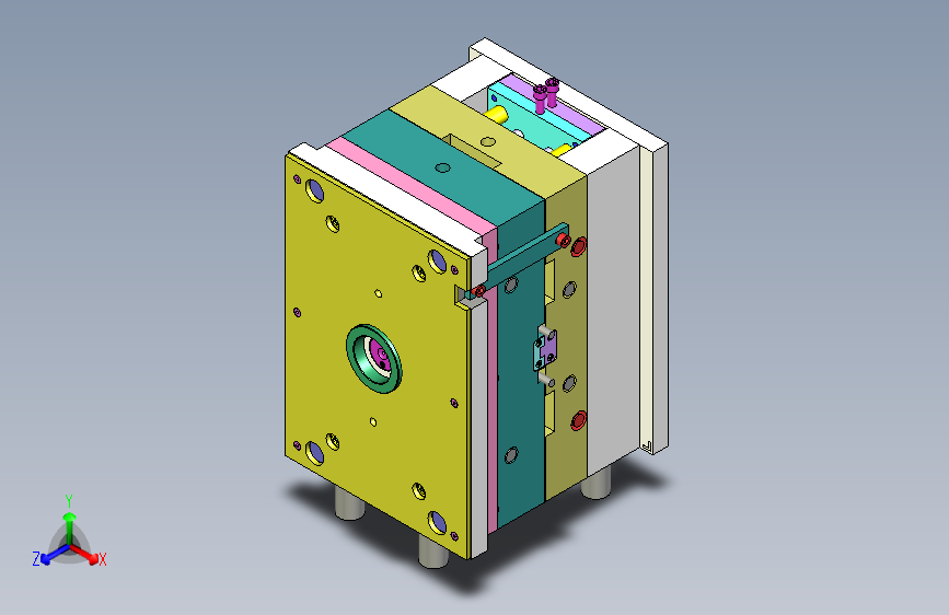 英规电源插头模具--1108992-100