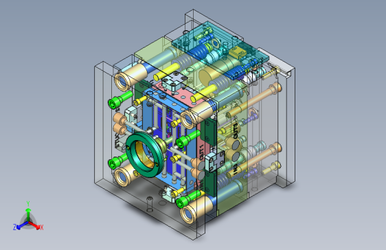 游戏鼠标按键注塑模具--1168914--50