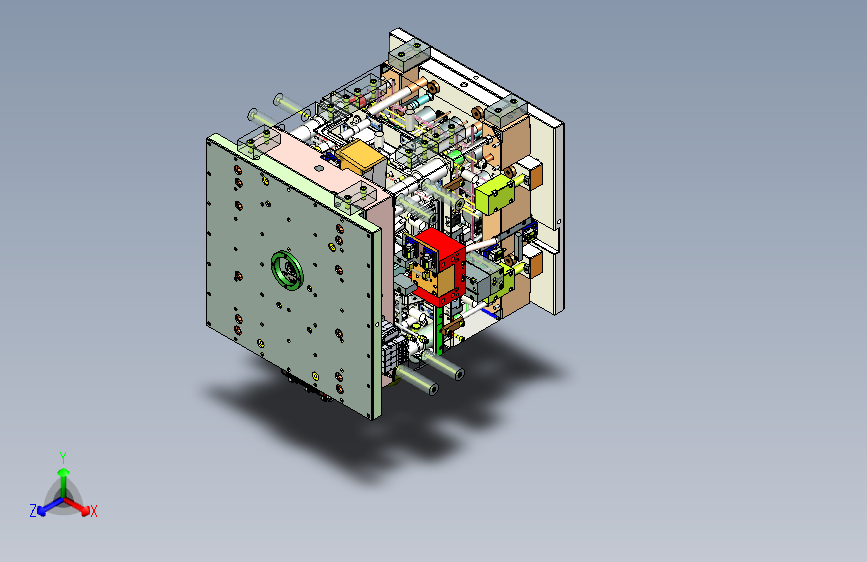 一款汽车塑料外壳模具--427521--80