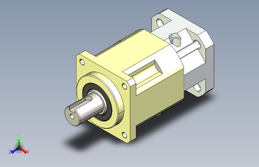 斜齿高精密行星减速机TAB40