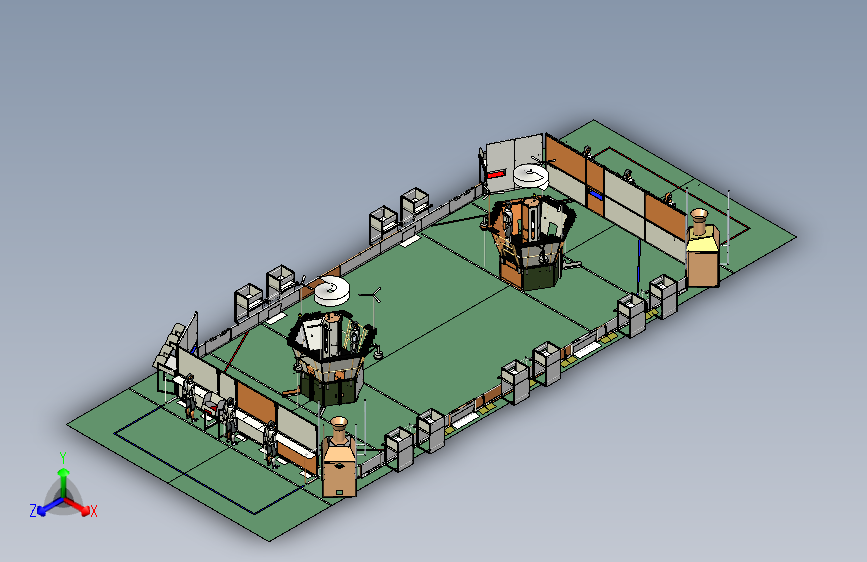 B2003339-FRC 2017 机器人比赛场地
