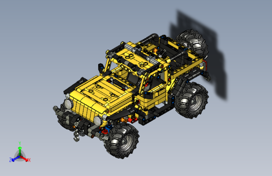 B2003306-乐高积木吉普牧马人