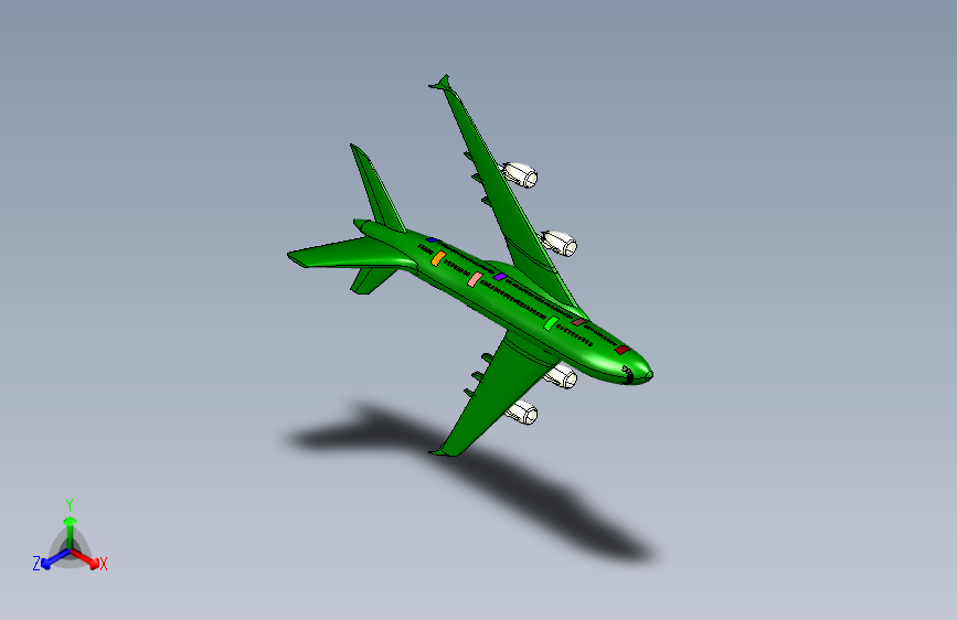 B2003429-空客A380飞机