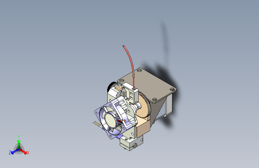 B2003355-3D打印机的挤出头