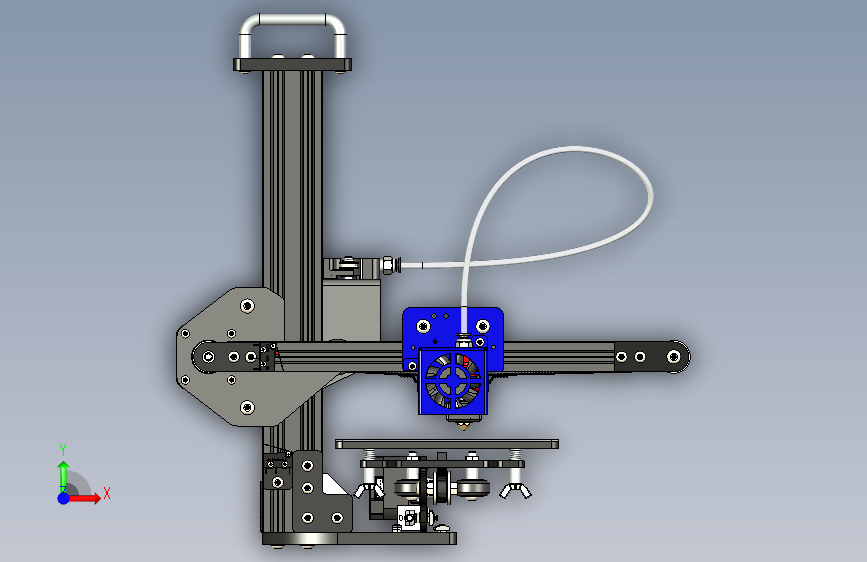 B2003341-Tronxy X1 3D 打印机 正面视图