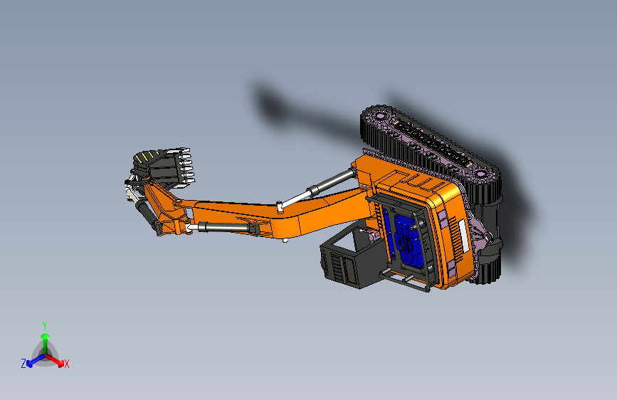 B2003391-挖掘机玩具模型