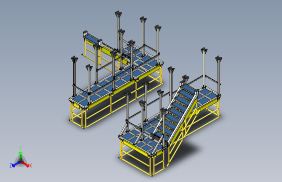 B2003558-钢架平台