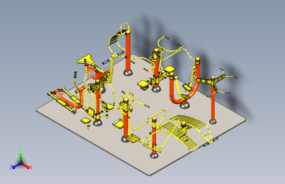 B3002940-多套户外健身器材
