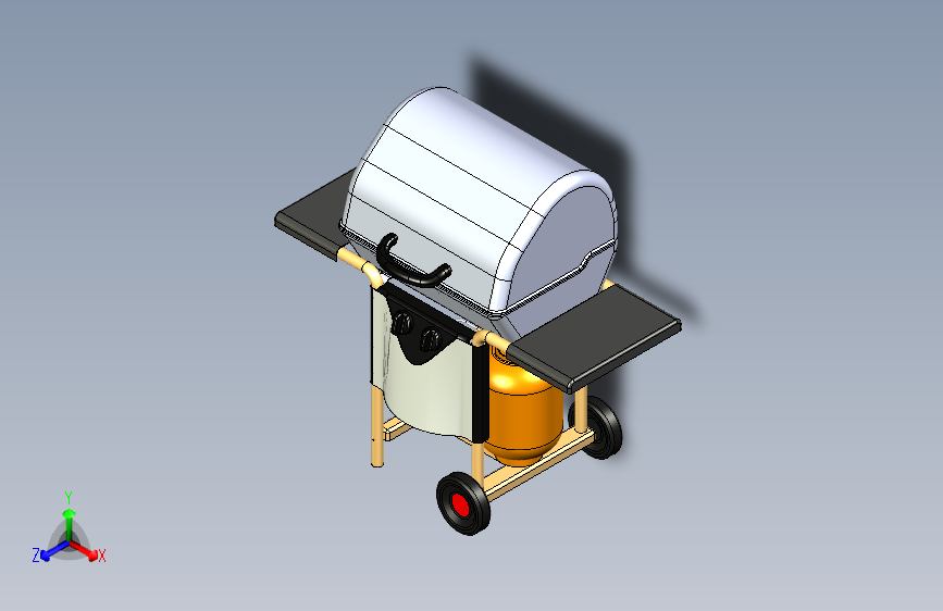 B2003479-燃气烧烤架