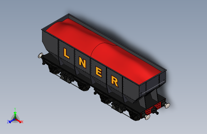 B2003531-运煤火车车厢