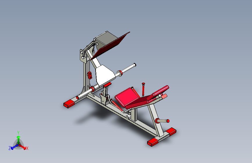 B2003367-健身器材腿部压力机