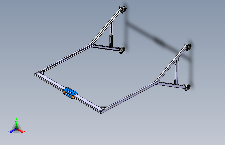 B3002845-移动式龙门吊架