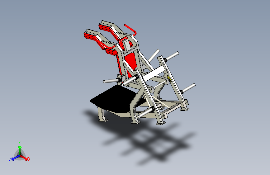 B2003582-立式摆锤压力机健身器材
