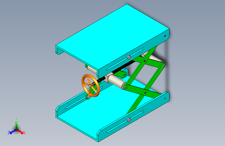 B3002933-螺旋剪式升降机构
