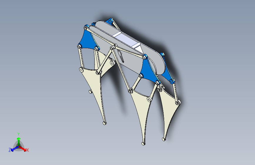 B2003568-步行机机构