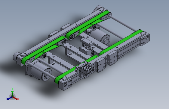 双列皮带输送机