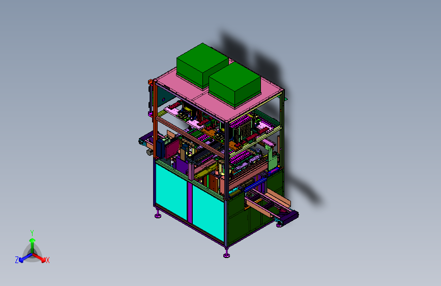 FPC自动加工流程装载机