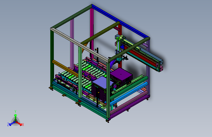 Tray盘的放料设备