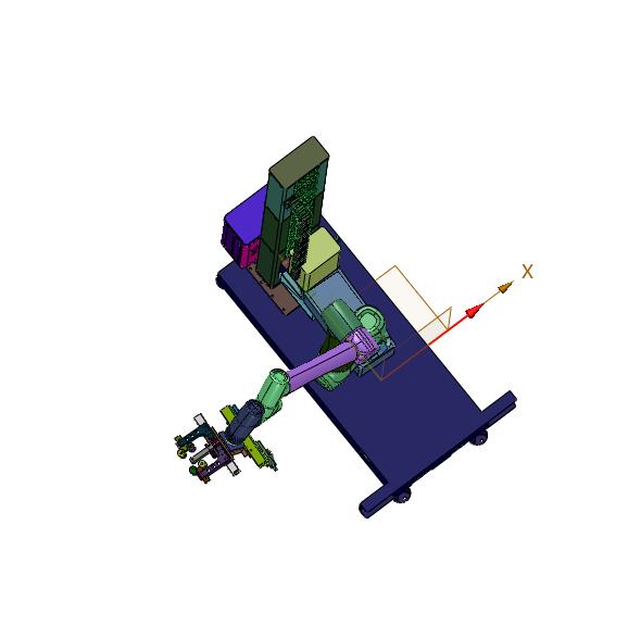 搬运机器人用载具小车