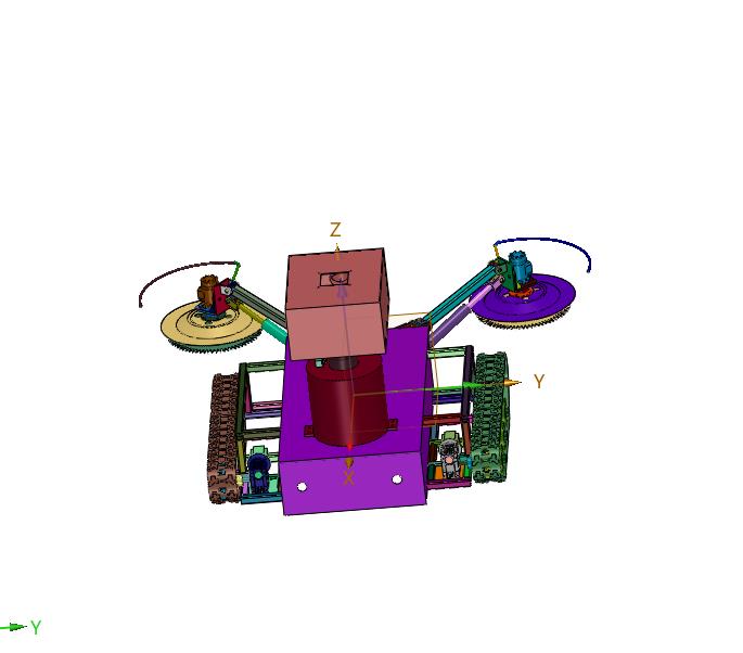 便携式菜园双侧避障除草机