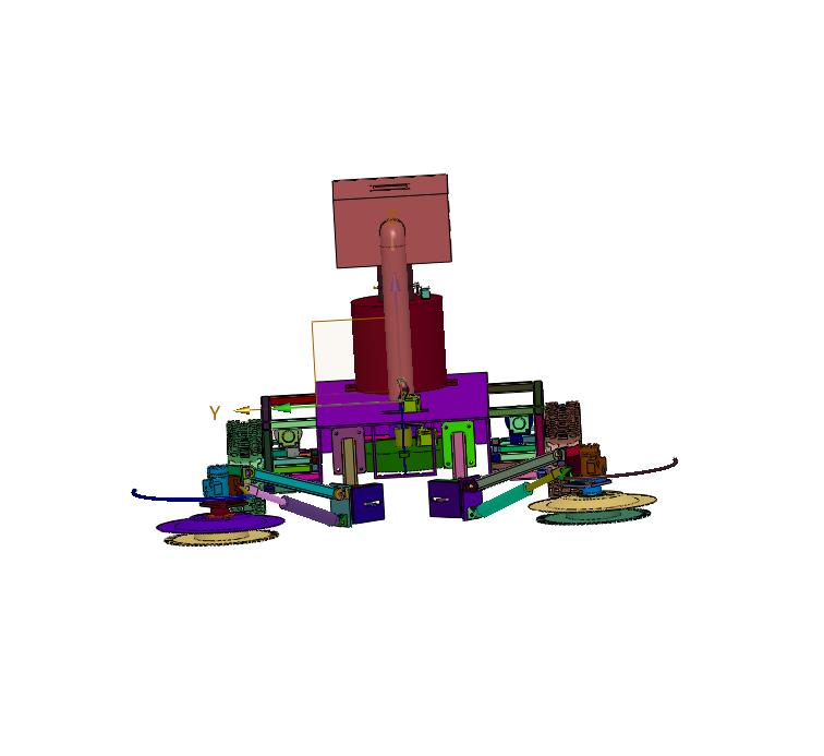 便携式菜园双侧避障除草机