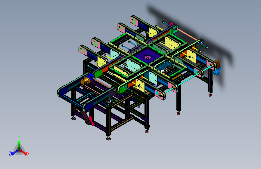 玻璃转向装置及玻璃输送线