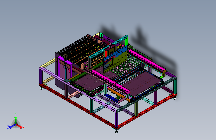 便于取件的面板存储装置