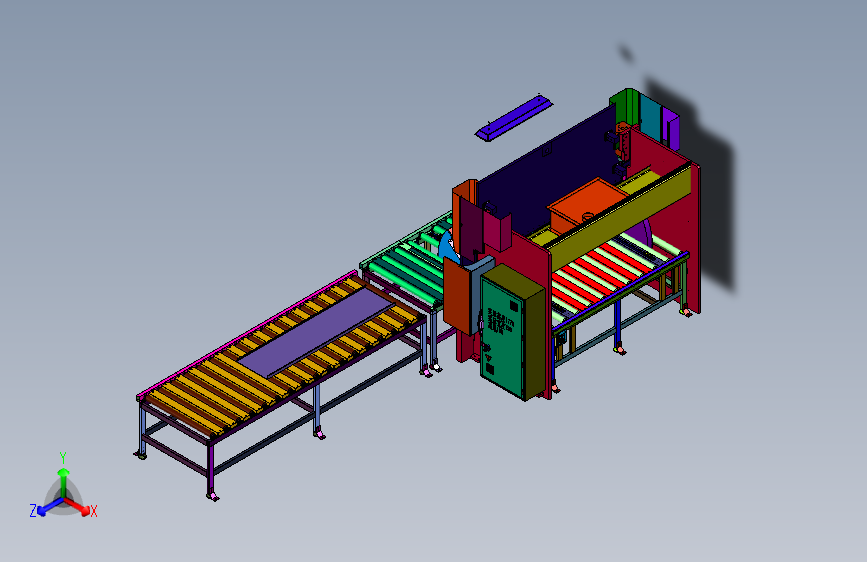厨房柜钣金件自动折弯生产线