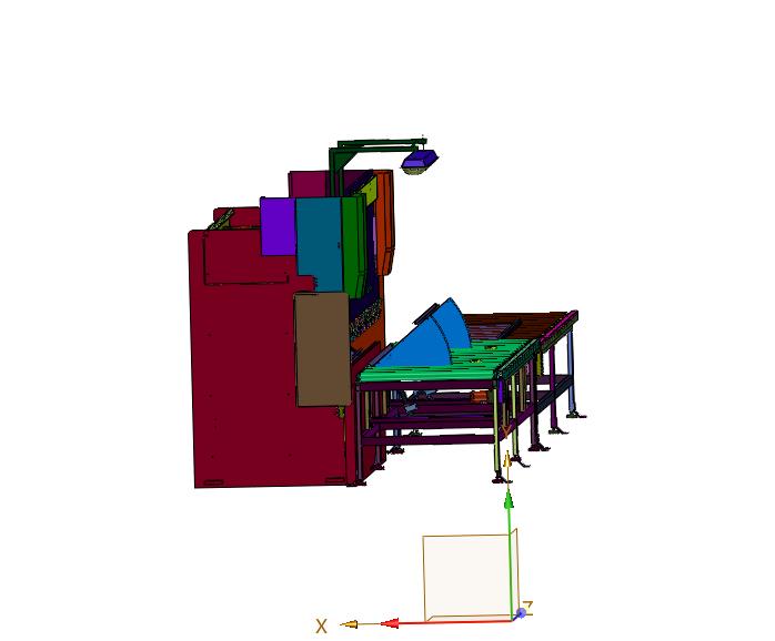 厨房柜钣金件自动折弯生产线