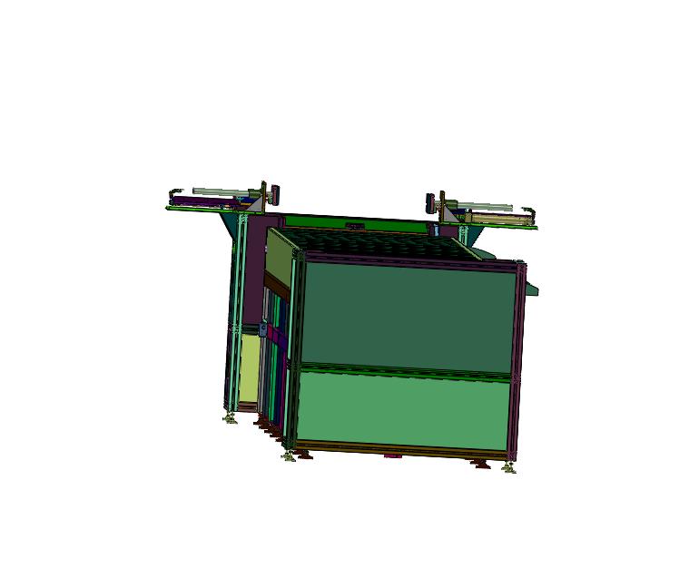 大型货物重载鳞板输送线