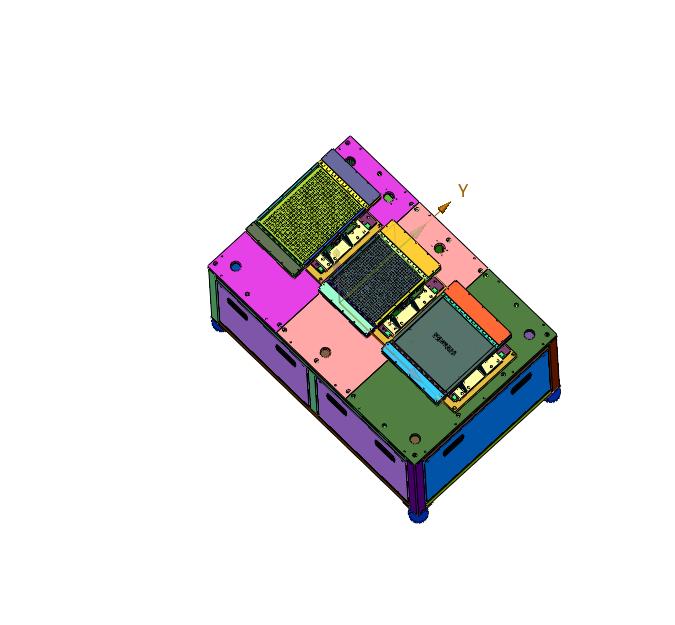 电子元件自动分拣摆盘装置