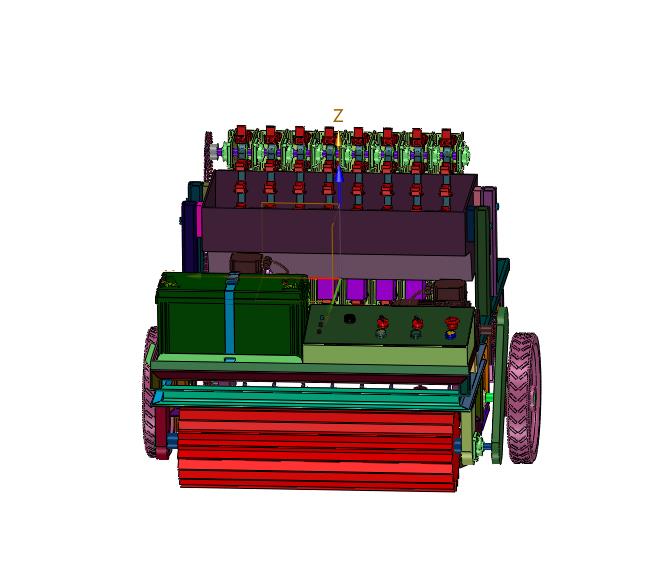 定位式苗盘育苗播种机