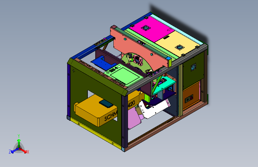 动力系统电子控制器组装设备