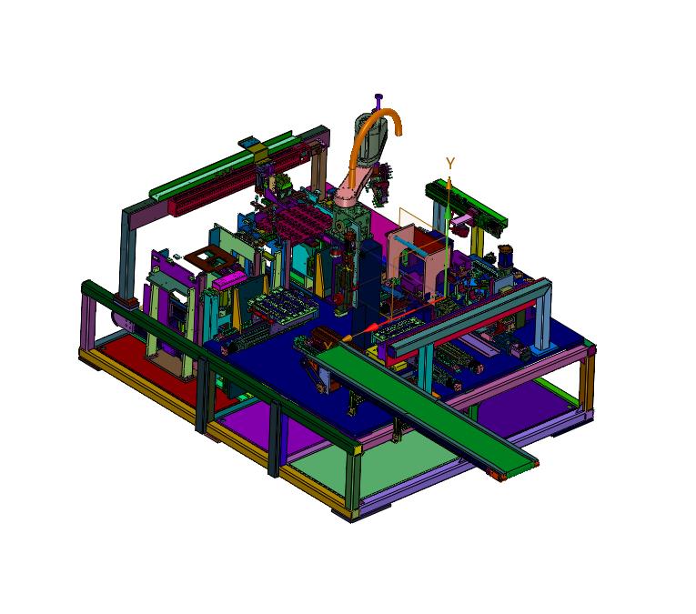 电池尺寸偏差测量机的步进移送装置