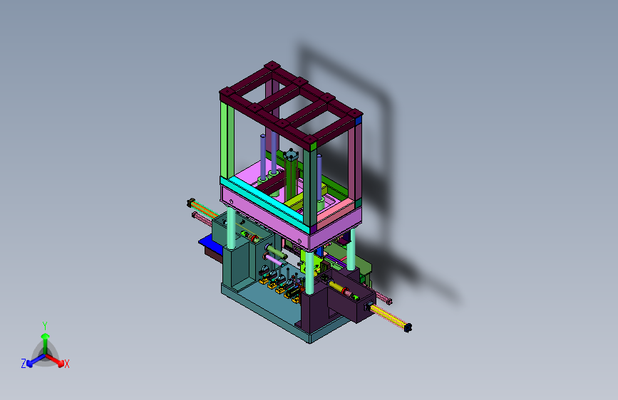 发动机缸体浸渗实验用装置