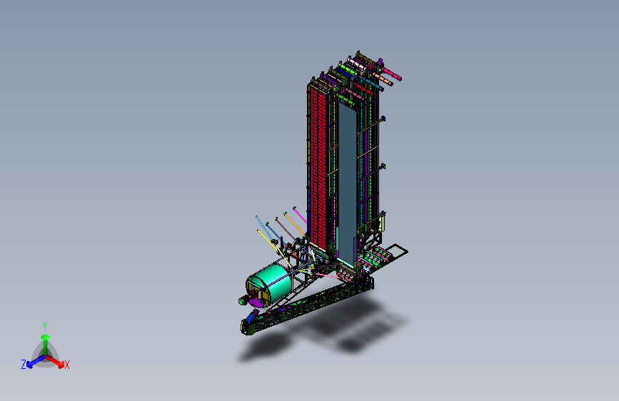大型连栋黑水虻成虫繁殖温室