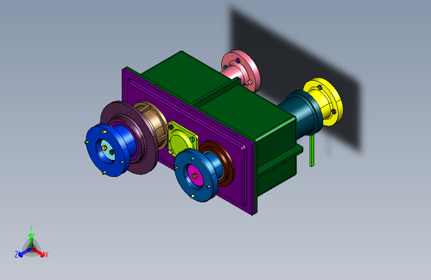 分动器换挡机构
