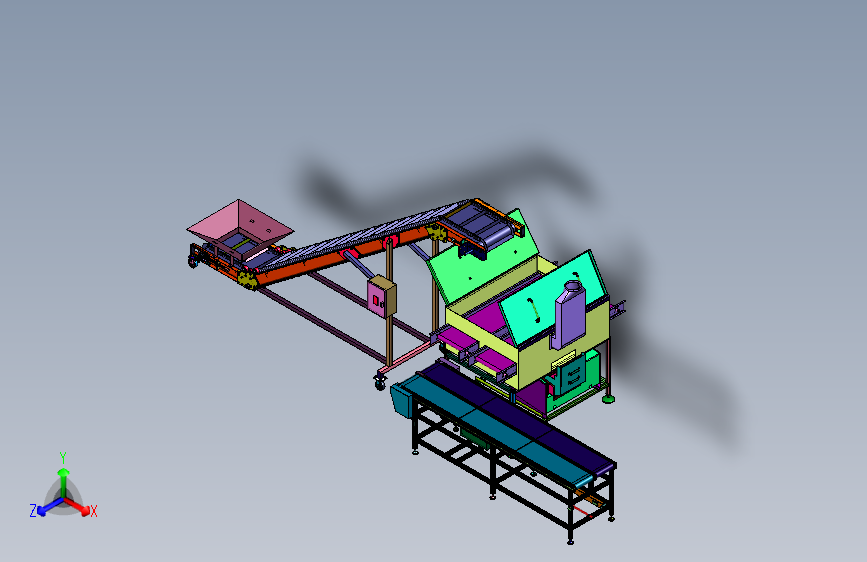服装熨烫生产流水线