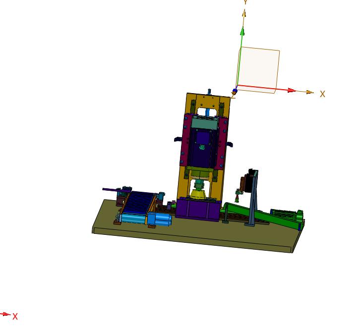 钢板加工用自动打磨机