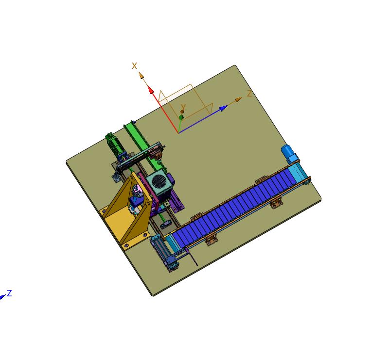 钢板加工用自动打磨机