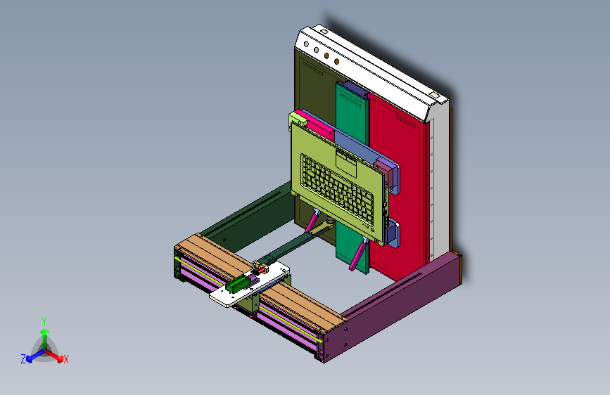 高效率的电脑键盘板测试设备