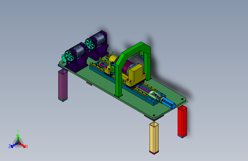 硅材料线开方机