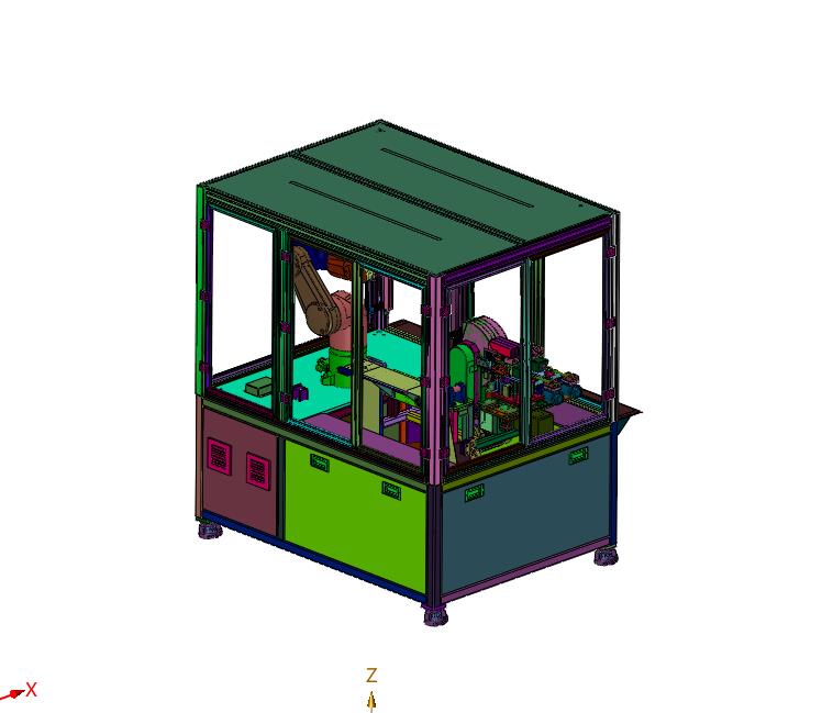 轨迹规划的机器人打磨工作站