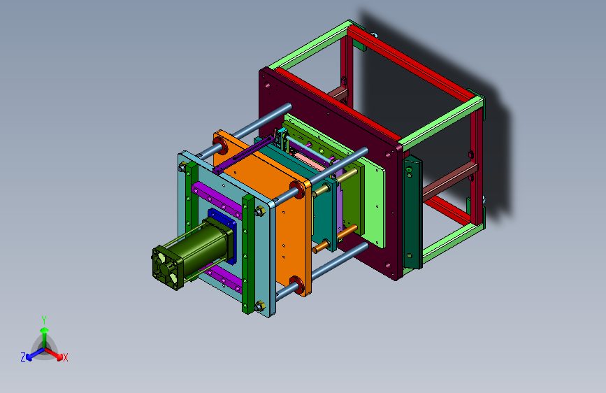 滚动式联动热压设备