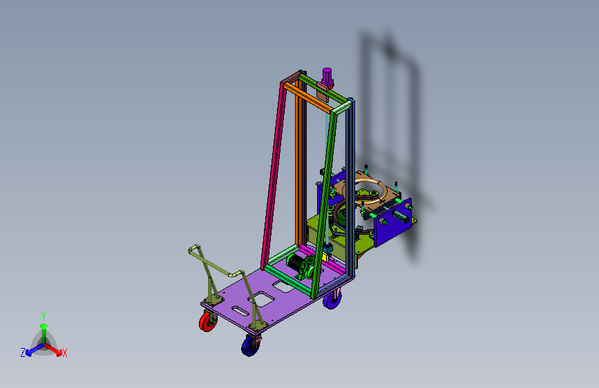 花卉缠绕薄膜喷药机