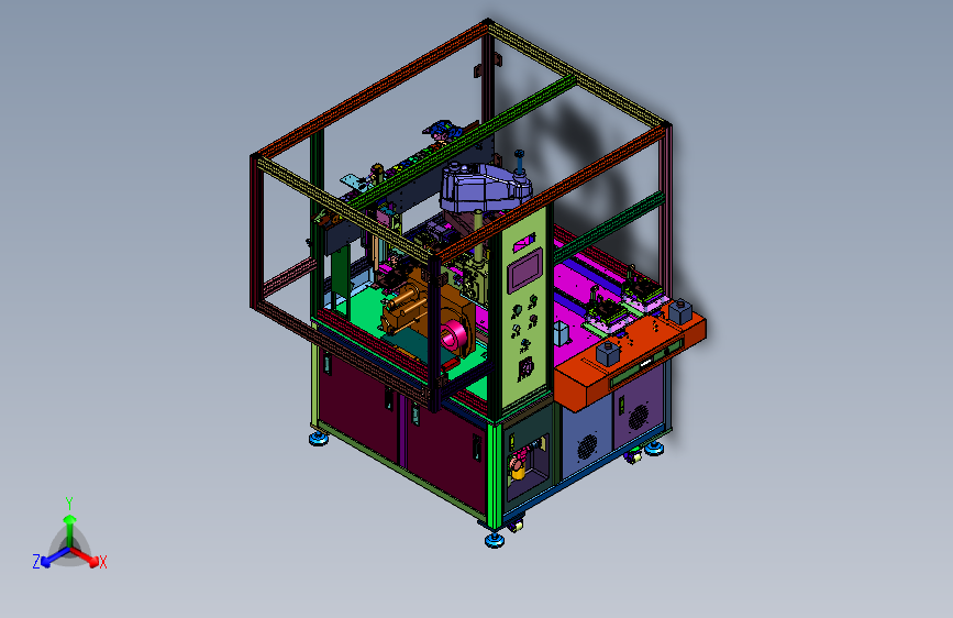 盒外壳螺丝组装设备