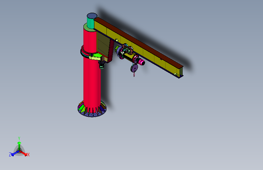 环链葫芦臂架型起重设备