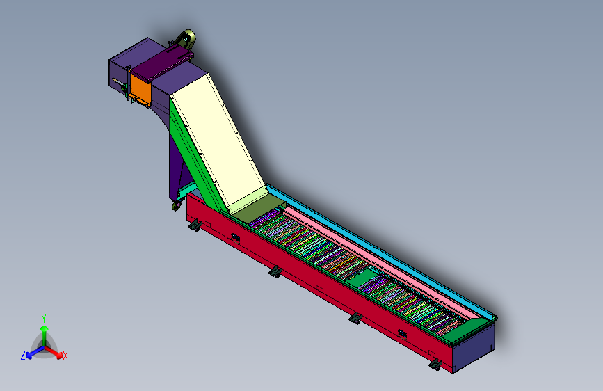 加工制作机械设备用刮板式排屑机